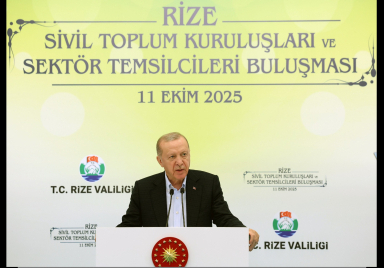 Erdoğan Rize’den seslendi: “Türkiye yüzyılı hedeflerimize yaklaşıyoruz”