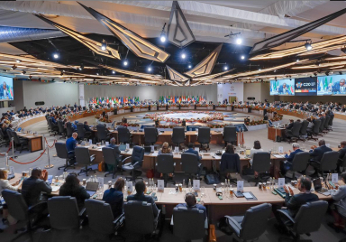 Cumhurbaşkanı Erdoğan, G20 Zirvesi’nde herkes için Adil ve Makul bir gelecek oturumu’na katıldı