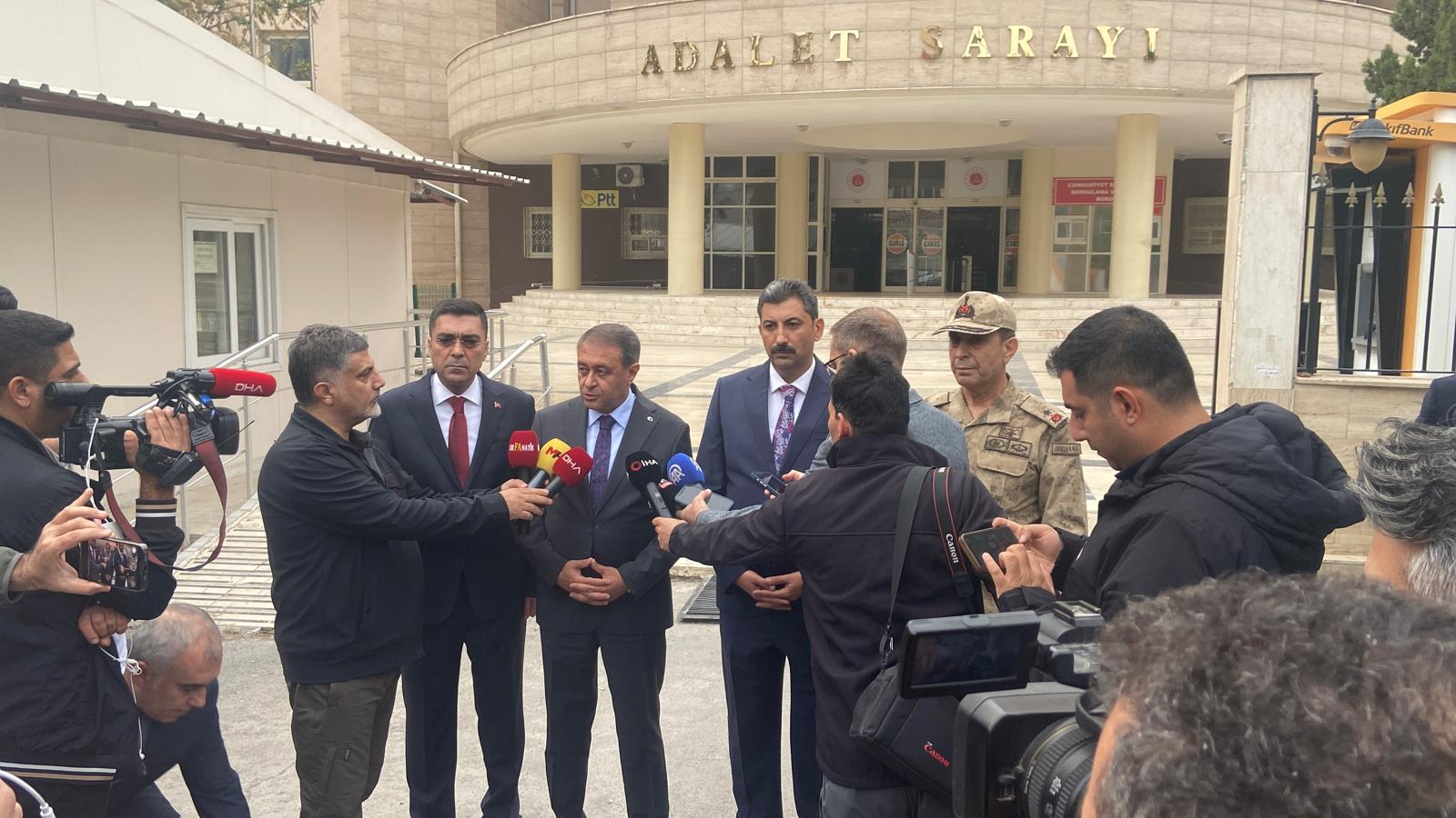 Şanlıurfa valisi Şıldak’tan adliyedeki patlamayla ilgili ilk açıklama