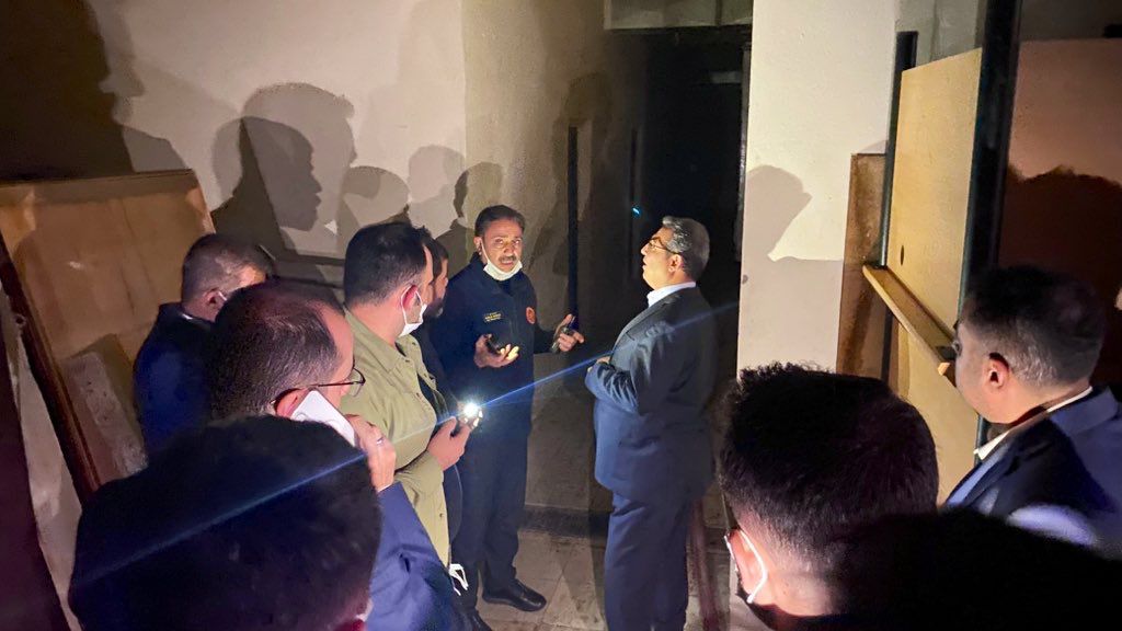 Şanlıurfa Adliyesi’nde patlama sonrası soğutma çalışmaları tamamlandı