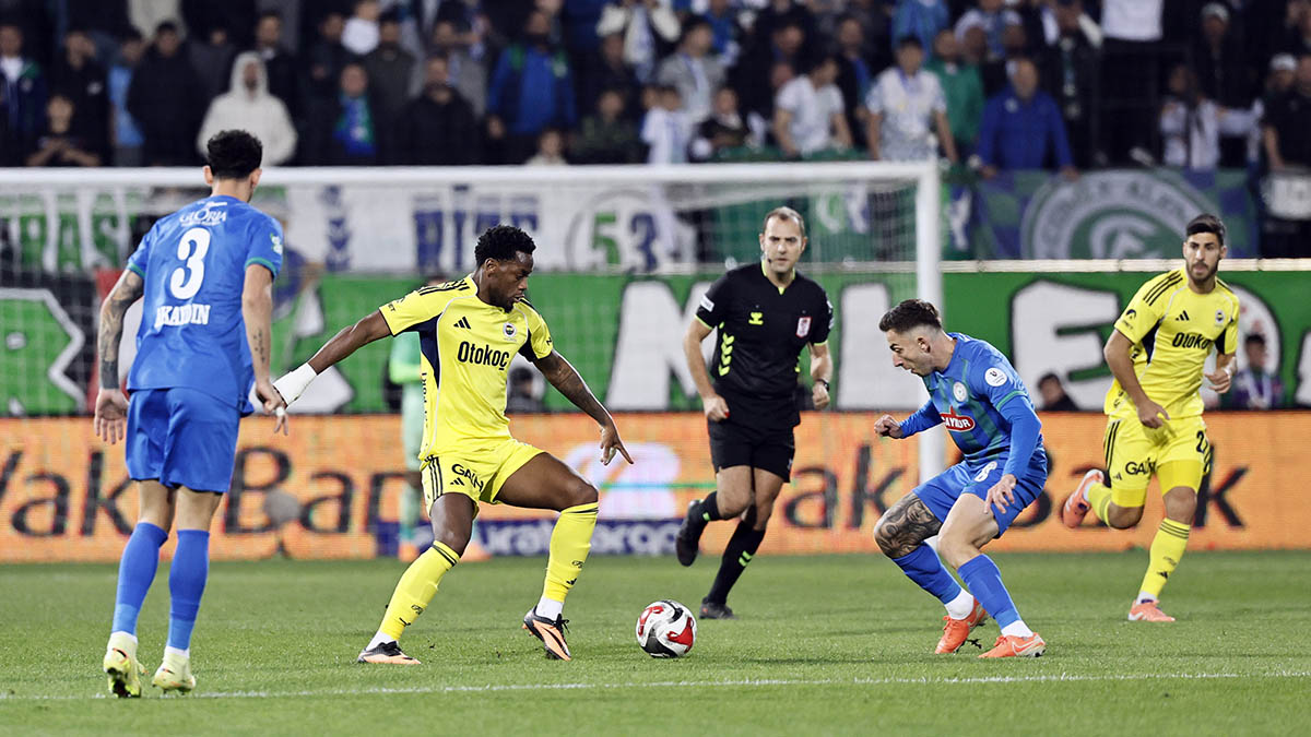 Rize’de tarihi geri dönüş: Fenerbahçe 2-0’dan döndü, 5 golle kazandı!