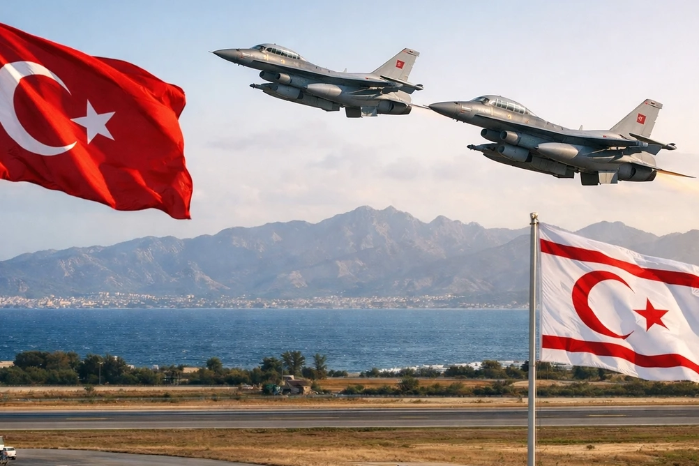 KKTC’de F-16 Hareketliliği: Türkiye’den askeri takviye