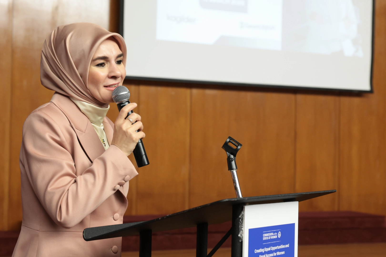 Bakan Özdemir Göktaş, BM Toplantısında Türkiye’nin kadın politikalarını anlattı