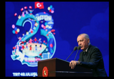 Cumhurbaşkanı Erdoğan, TRT 48. Uluslararası 23 Nisan Çocuk Şenliği Gala Programı‘nda konuştu