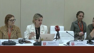 Selin Sayek Böke, Barselona’da kadın hakları ve eşitlik için sesini yükseltti