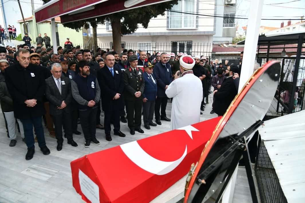 Tekirdağ Kıbrıs gazisini son yolculuğuna uğurladı: Hasan Çuluak dualarla defnedildi