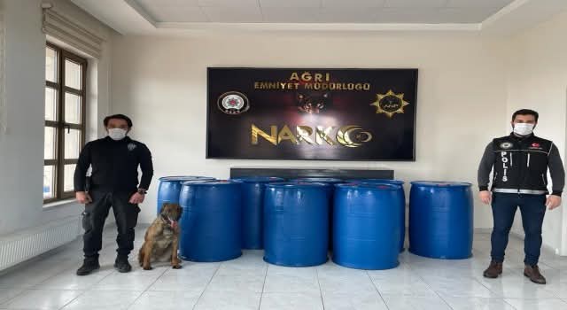 Ağrı’da narkotik operasyon: 2 ton’a yakın metamfetamin ele geçirildi