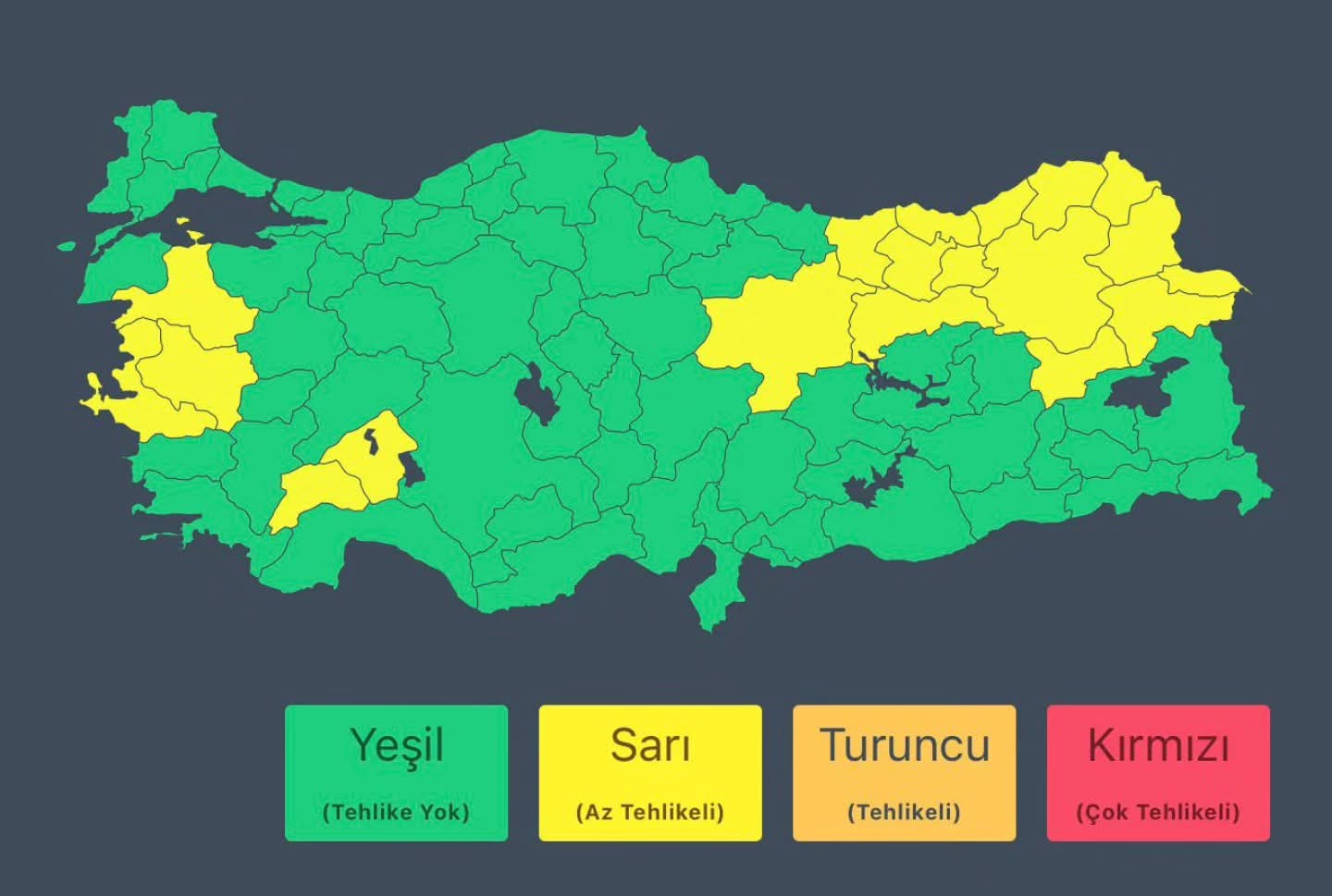 Meteoroloji ve Afad’dan kritik uyarı: Fırtına ve Kuvvetli yağış geliyor