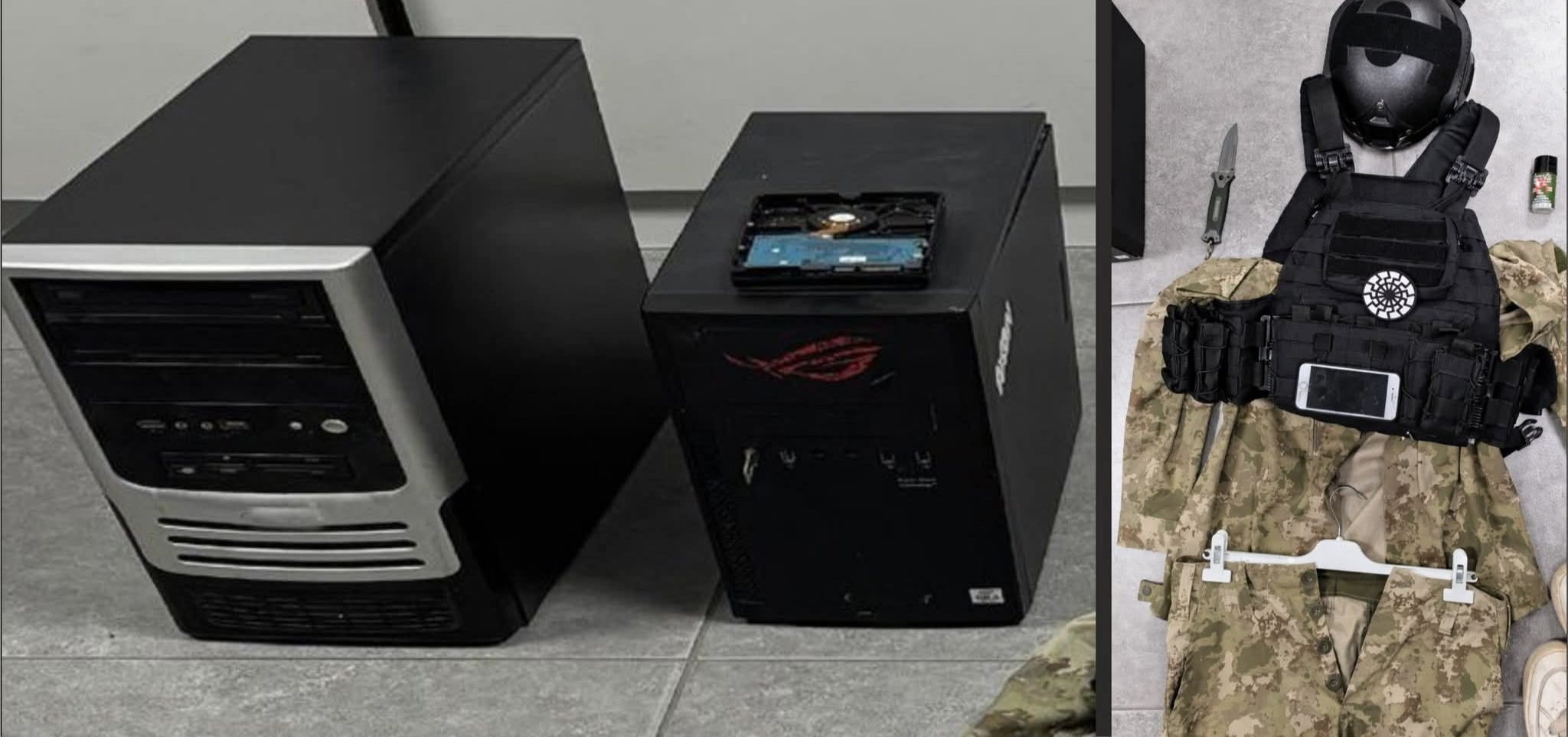 Bağcılar’da okul saldırısı paylaşımı yapan gence operasyon: Askeri techizat ele geçirildi