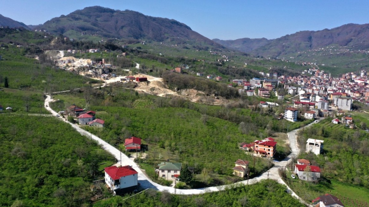 Ordu’da 50 yıllık yol hasreti sona eriyor