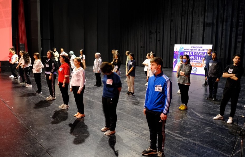 Eskişehir 2026 için halk dansları seçmeleri başladı
