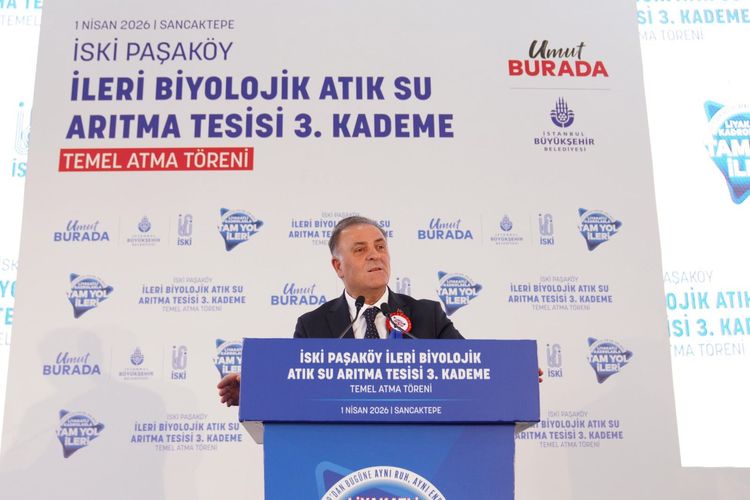 İSĶİ Paşaköy atık su arıtma tesisi’nde kapasite artışı: 3. kademenin temeli atıldı