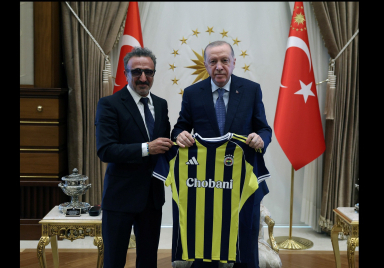 Cumhurbaşkanı Erdoğan, ABD-Türkiye İş Konseyi Başkanı Ulukaya’yı kabul etti