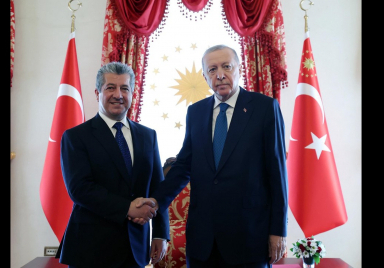 Cumhurbaşkanı Erdoğan, IKBY Başbakanı’nı kabul etti