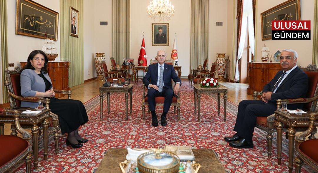 Meclis’te kritik görüşme: TBMM Başkanı Kurtulmuş, DEM Parti heyetini kabul etti