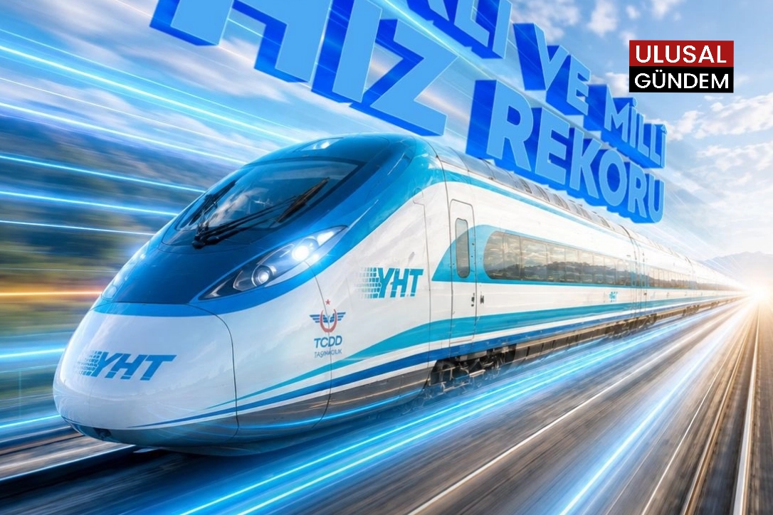 Milli elektrikli hızlı tren testte 250 Kilometre Hıza Ulaştı