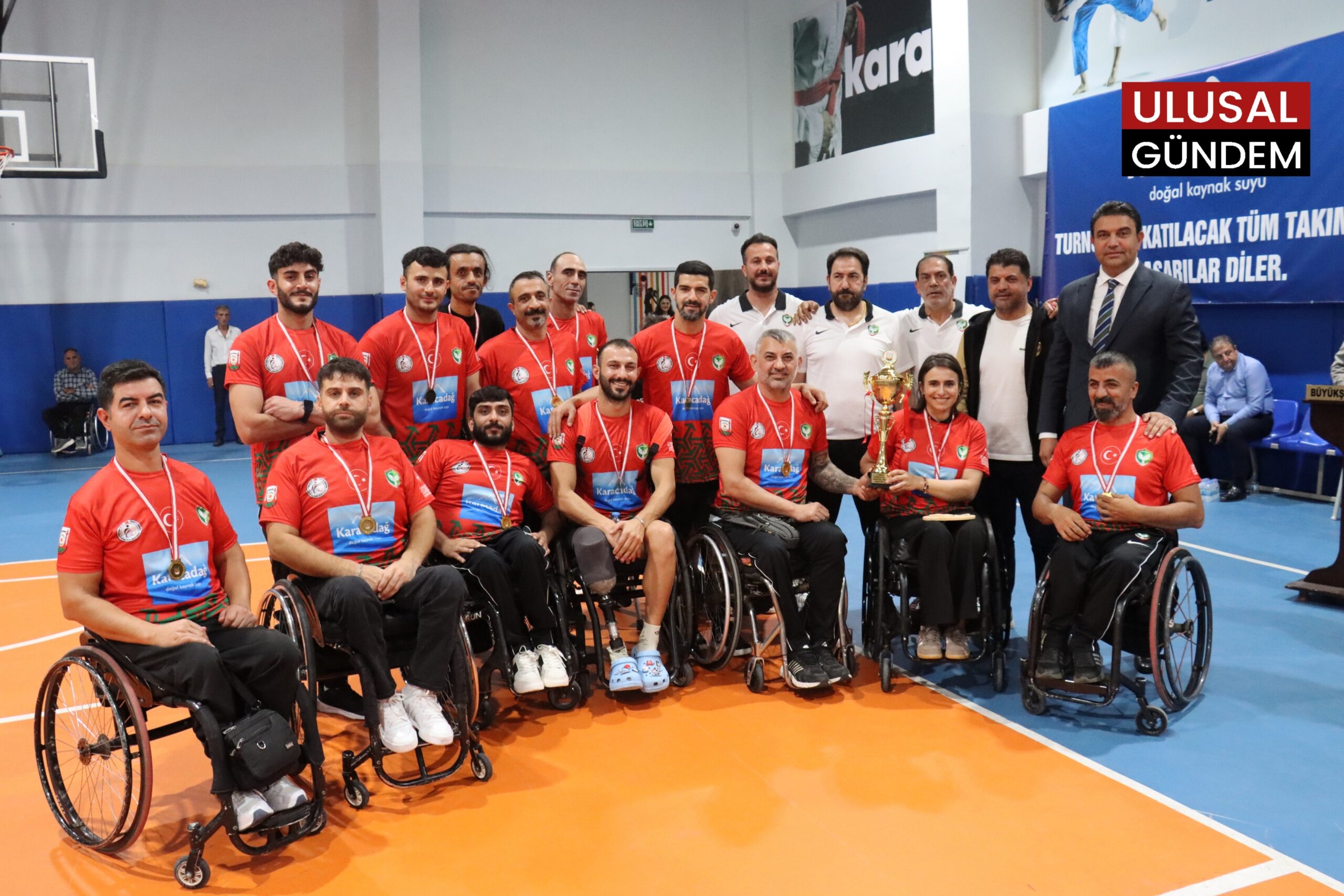 Şanlıurfa’da 2. Göbeklitepe tekerlekli sandalye basketbol turnuvası sona erdi