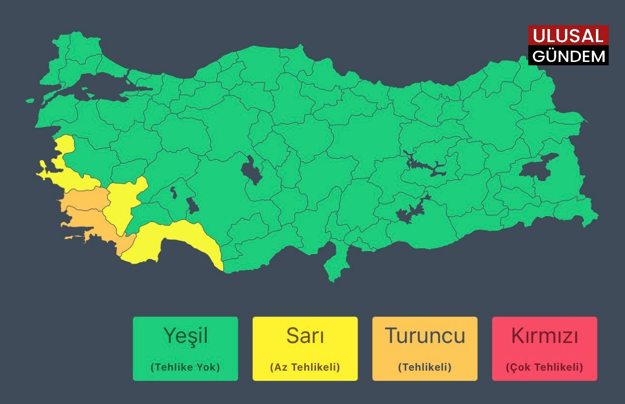 Meteoroloji’den Ege ve Akdeniz için ‘şiddetli yağış’ uyarısı: Hortum ve Sel riskine dikkat!