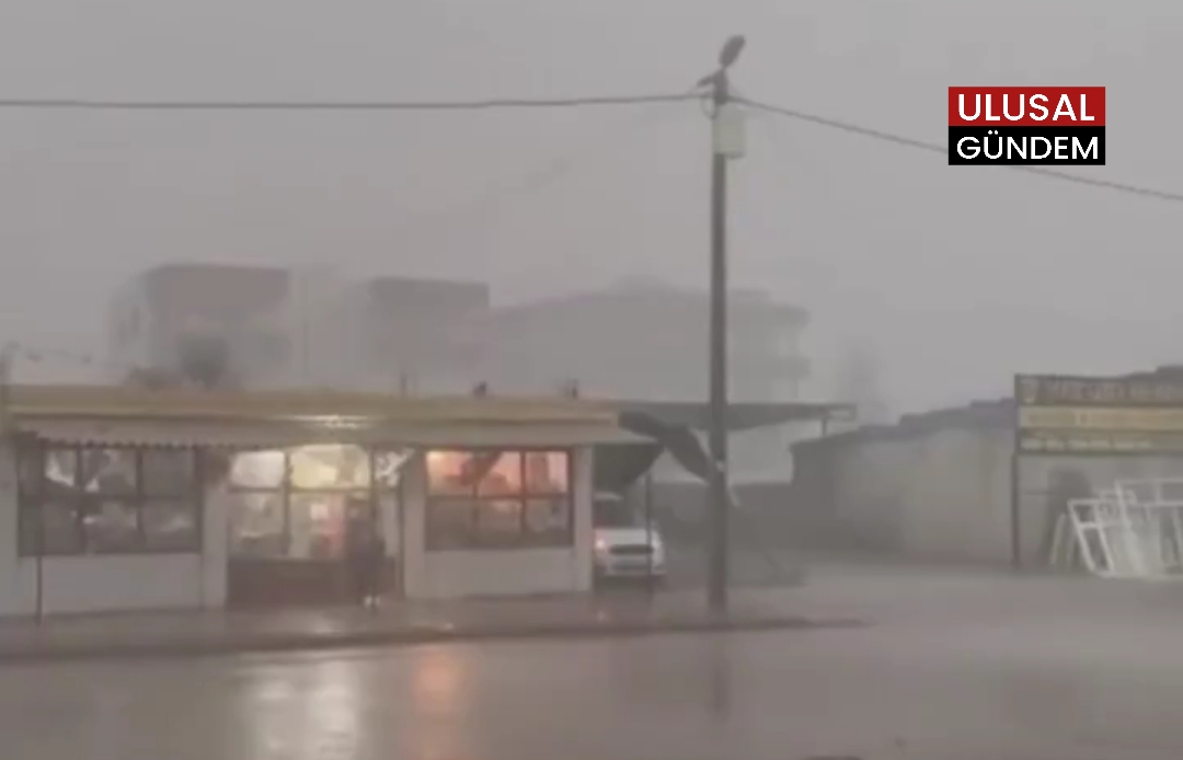 Şanlıurfa’da ani hava değişimi: Önce Fırtına, ardından sağanak yağmur etkili oldu!